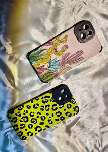 Cute Cactus &amp; Leopard Print iPhone Cases