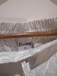 White Palazzo Pants - pair with any kurta