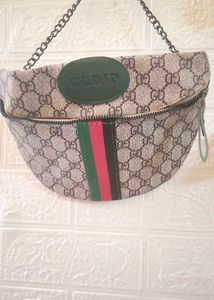 Stylish GD Pattern Waist Bag