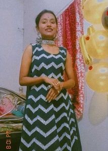 Chic Teal Chevron Kurti &amp; Skirt Set