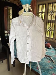 Classic White baby boy Shirt