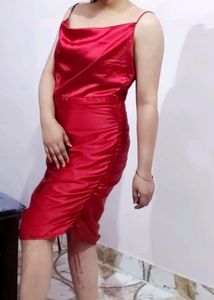 Bodycon Drawstring Dress