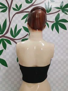 (1120)Basic Black Tube Top