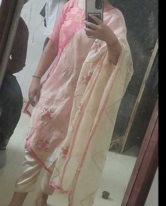 Elegant Pink Kurta Set with Dupatta