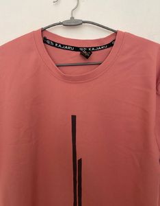 Peach Graphic T-Shirt
