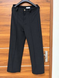 Classic Black Straight Leg Pants