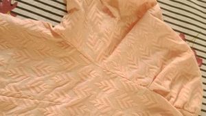 Peach Chevron shirt
