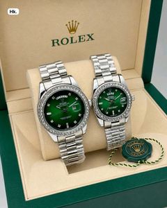 Rolex Couple watchDIAMOND ringDay &amp; Date  wrkng