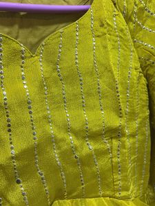 Vibrant Yellow Kurta