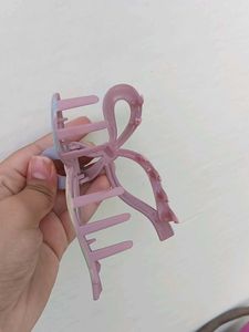 Cute Pastel Bow Hair Claw Clip
