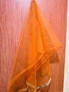 kids pink orange lehenga set