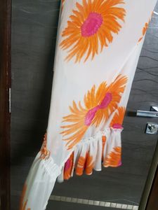 Provogue Brand Floral Layered Skirt