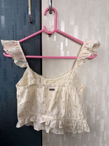 Vintage Floral Crop Top