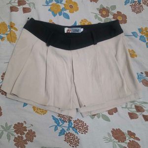 Pleated Mini Skirt