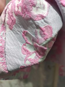 Floral Korean Pink Ruffle Skirt
