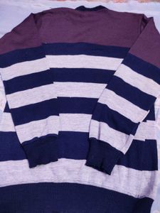 Striped Knit Sweater