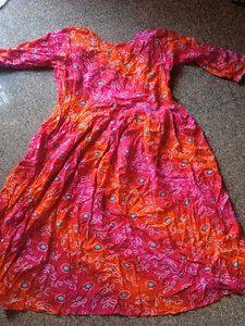 Vibrant Bandhani Print Kurta