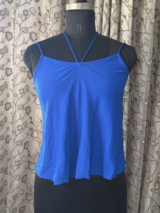 New Look Vibrant Blue Spaghetti Strap Top