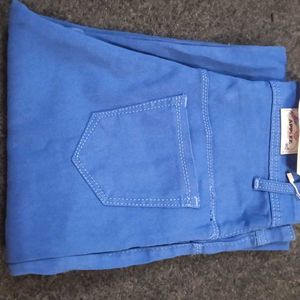 Blue Cargo Pants