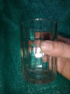 Vintage Fluted Glass Tumbler