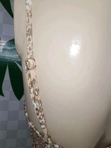 (1200)Snakeskin Print One-Piece Swimsuit