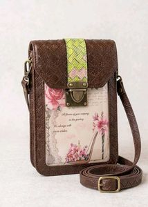 Floral Crossbody Phone Bag