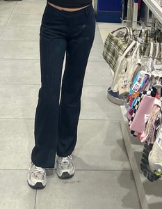 Classic navy blue Flared Pants