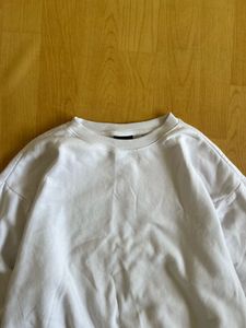 Comfortable White Sweatshirt