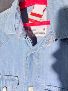 Jules Classic Light Wash Denim Shirt