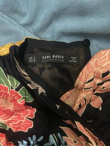 Vibrant Floral Print Top