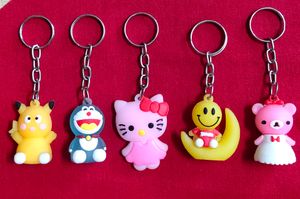 Cartoon Keychain For Kids 5pcs