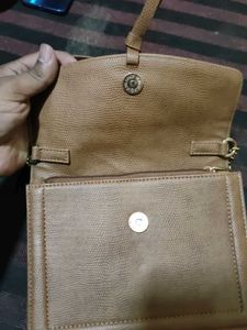 BATA RED LABEL BROWN HAND BAG FORWOMEN