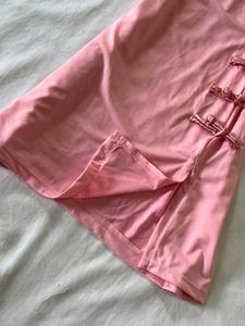 Vintage Pink Micro Mini Dress