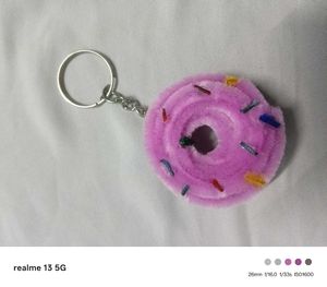 Cute Donut Keychain