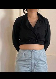 Stylish Cropped Jacket