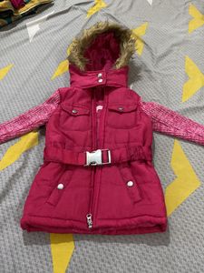 Pink Winter Jacket