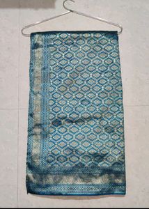 Zari Silk Saree With Blouse