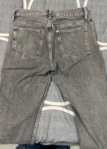 H&amp;M Grey Straight Jeans
