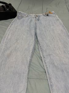 Light Blue Parallel Jeans