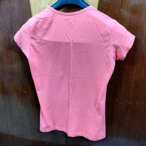 Pink Graphic Tee - 'Be Yourself'