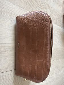 Chic Brown Crocodile pouch