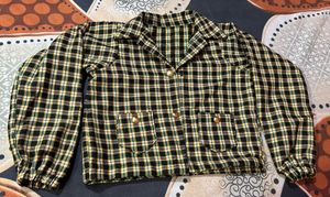 Vintage Plaid Jacket