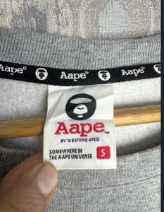 Grey BAPE Crewneck Sweatshirt