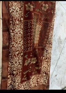 Beautiful Floral Print Saree
