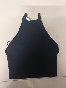 Sleek Black Tank Top H&amp;M size XS