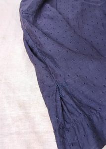 Elegant Navy Blue Kurta