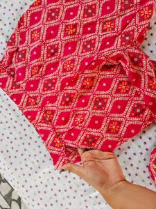 Stylish Pink Ethnic co cord set