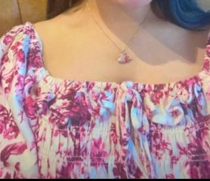 Floral Smocked Square Neck Top