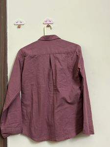 Mauve &amp; Green Classic Button-Up Shirt