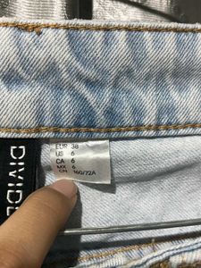 H&amp;M Light Wash Wide Leg Jeans